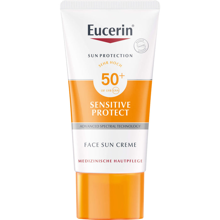 Eucerin Sensitive Protect Face Sun Creme LSF 50+, 50 ml Cream