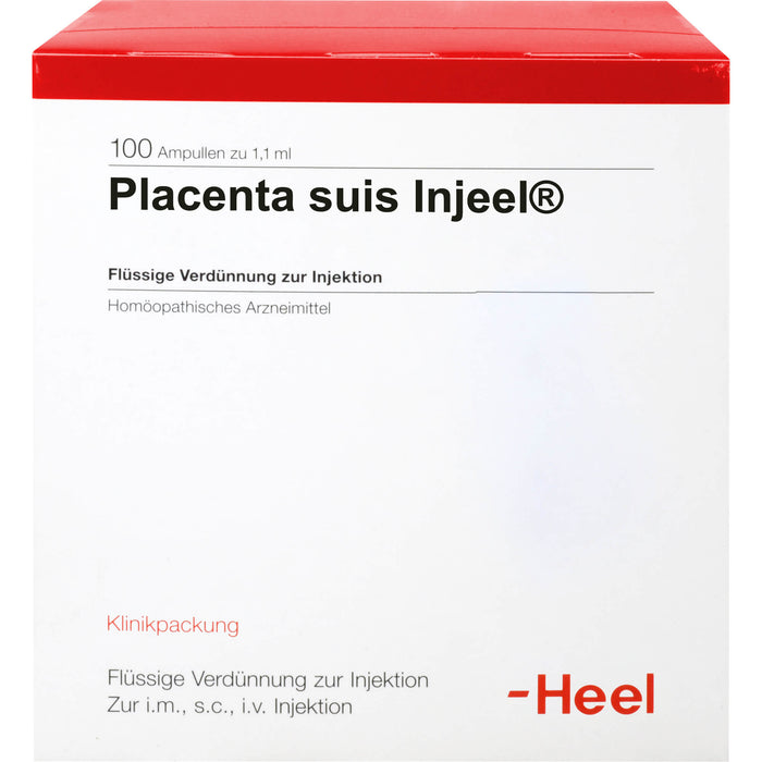 Placenta suis Injeel Ampullen, 100 pc Ampoules