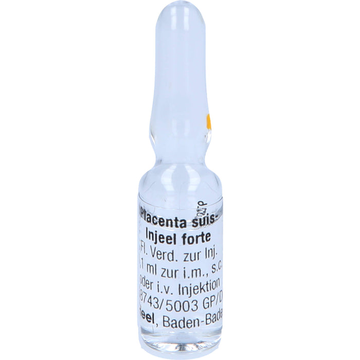 Placenta Suis Injeel forte flüssige Verdünnung, 10 pcs. Ampoules