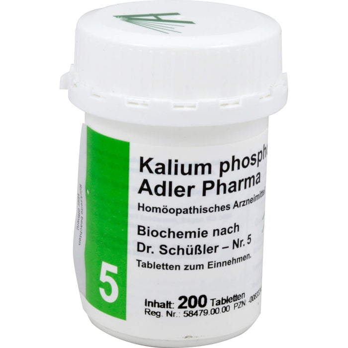 Biochemie Adler 5 Kalium phosphoricum D6 Tbl., 200 St TAB