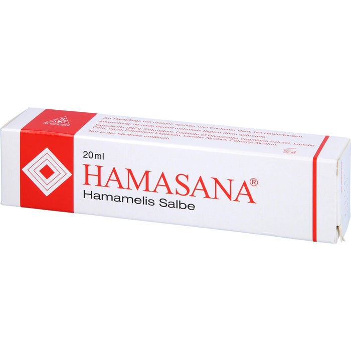 Hamasana Hamamelis Salbe, 20 g Onguent