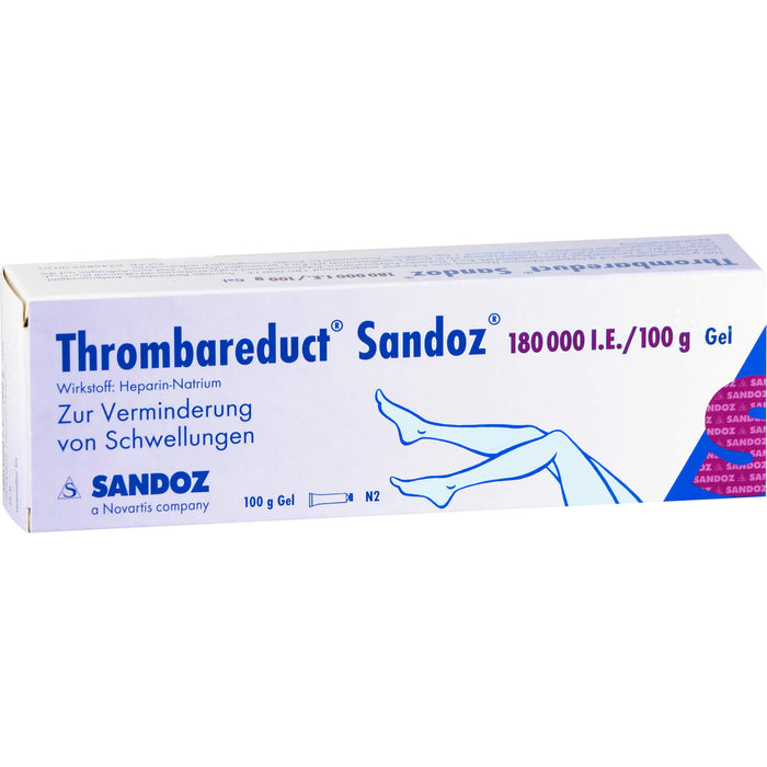 Thrombareduct Sandoz 180.000 I.E. Gel, 100 g Gel