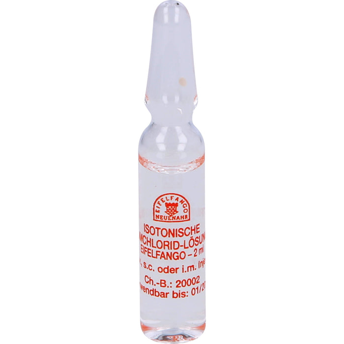 Isotonische Natriumchlorid-Lösung 0,9 % EIFELFANGO, 50 pc Ampoules