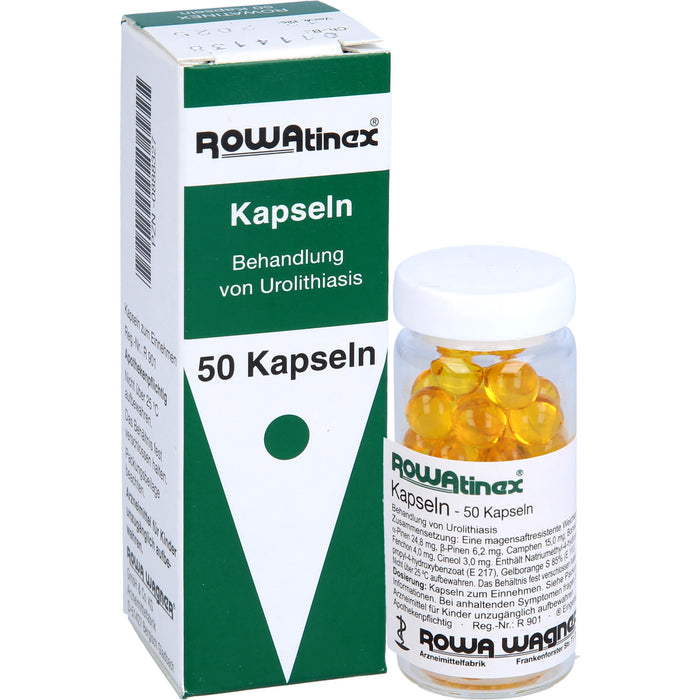 ROWAtinex Kapseln zur Behandlung von Urolithiasis, 50 pc Capsules