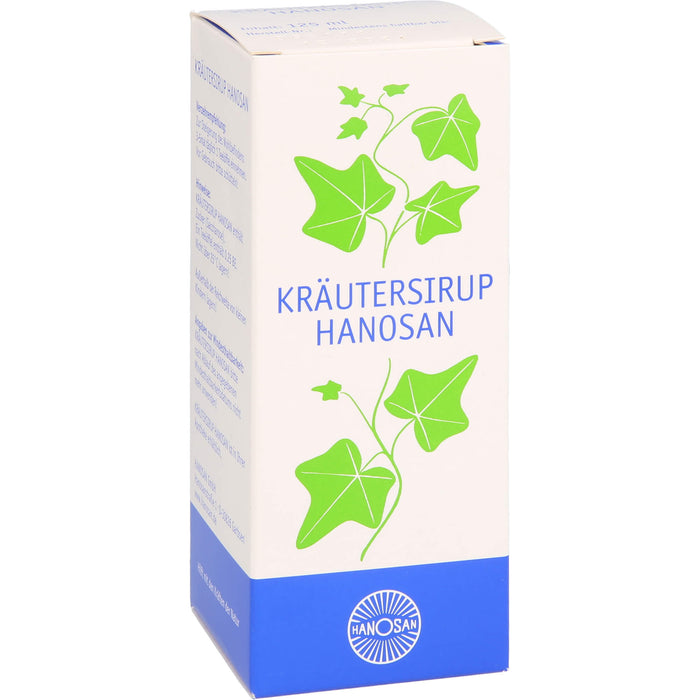 HANOSAN Kräutersirup, 125 ml Lösung