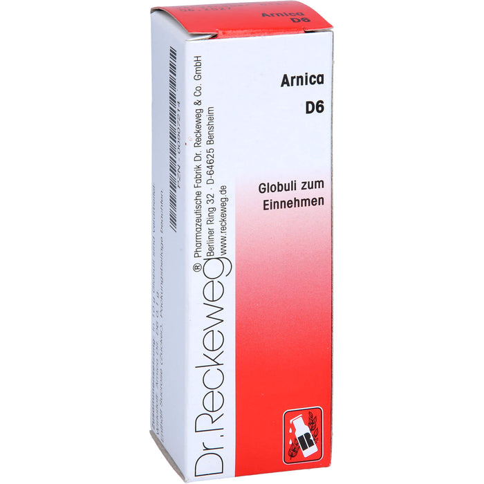 DR. RECKEWEG & CO Arnica D 6 Globuli, 10 g Globules