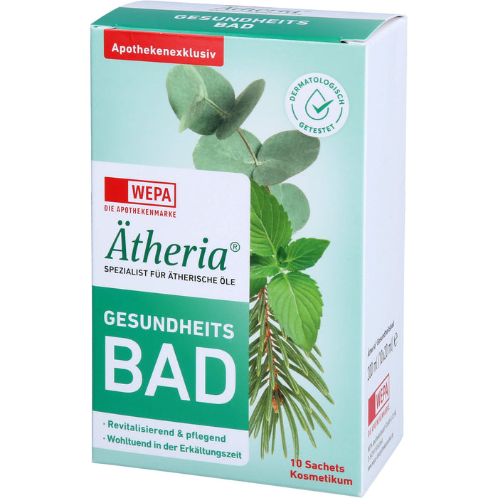 Ätheria Gesundheitsbad Badezusatz bei Erkältungen, 200 ml Solution