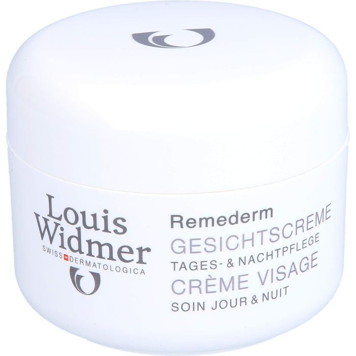 Louis Widmer Remederm Gesichtscreme Tages- und Nachtpflege, 50 ml Cream