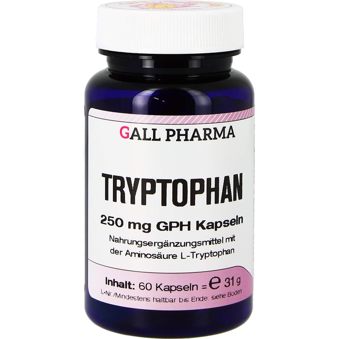 GALL PHARMA L-Tryptophan 250 mg GPH Kapseln, 60 pc Capsules