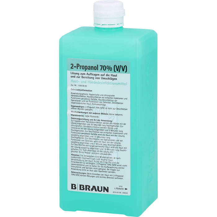 B.Braun 2-Propanol 70% (V/V) Lösung, 1000 ml Lösung