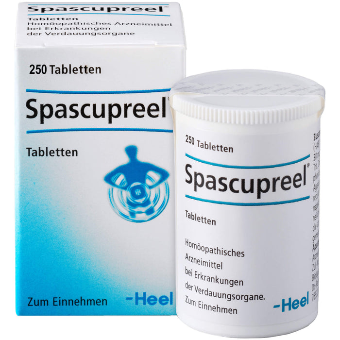 Spascupreel Tabletten bei Erkrankungen der Verdauungsorgane, 250 pc Tablettes