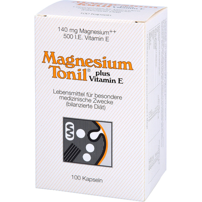 Magnesium Tonil plus Vitamin E Kapseln, 100 pcs. Capsules