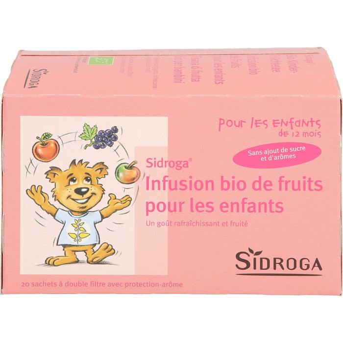 Sidroga Bio Kinder-Früchtetee, 20 pcs. Filter bag