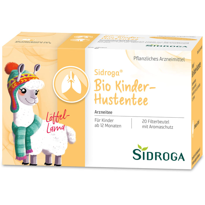 Sidroga Bio Kinder Hustentee, 20 pcs. Filter bag