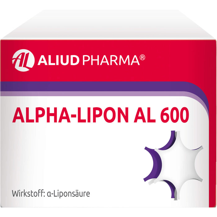 Alpha-Lipon AL 600 Filmtabletten bei Empfindungsstörungen an Armen und Beinen, 60 pc Tablettes