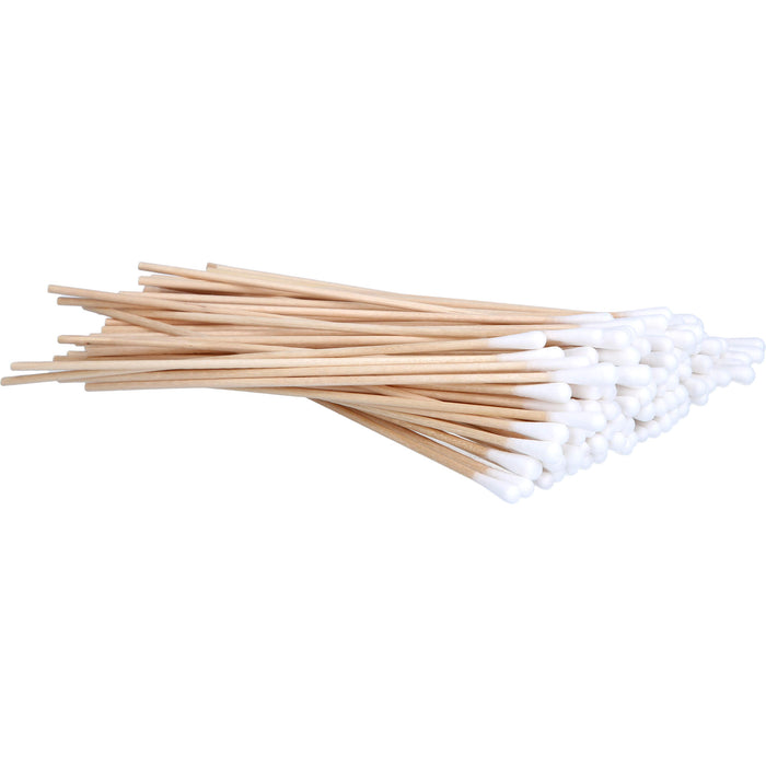 Fuhrmann Wattestäbchen 15 cm Holzträger kleiner Kopf, 100 pcs. Chopsticks