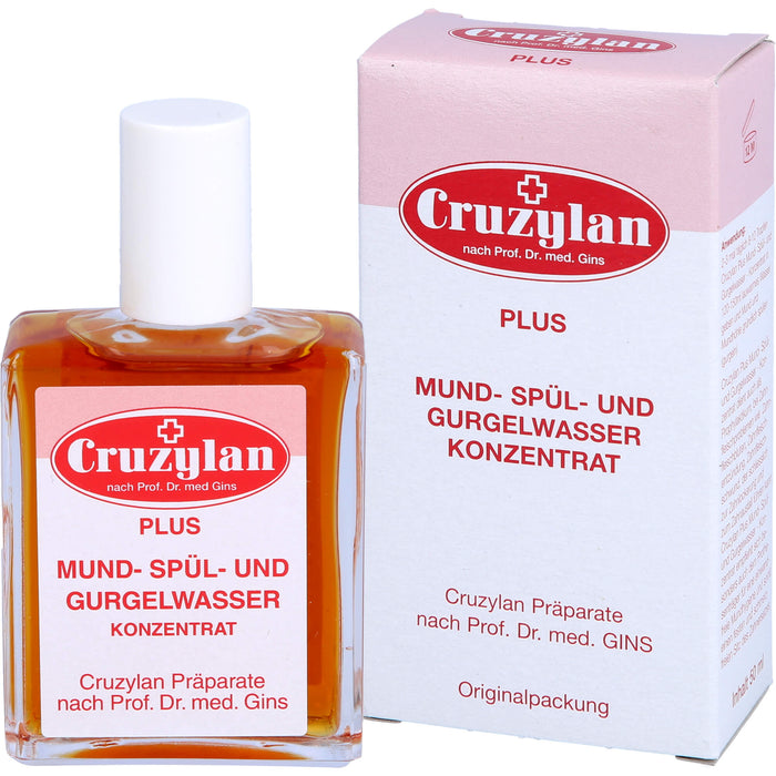 Cruzylan Plus Mund- Spül- und Gurgelwasserkonzentrat, 50 ml Solution