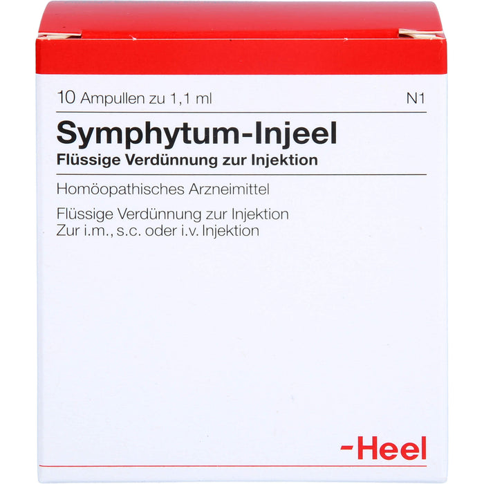 Heel Symphytum-Injeel flüssige Verdünnung, 10 pc Ampoules