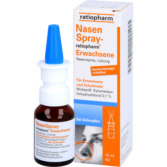 NasenSpray-ratiopharm Erwachsene, 15 ml Lösung