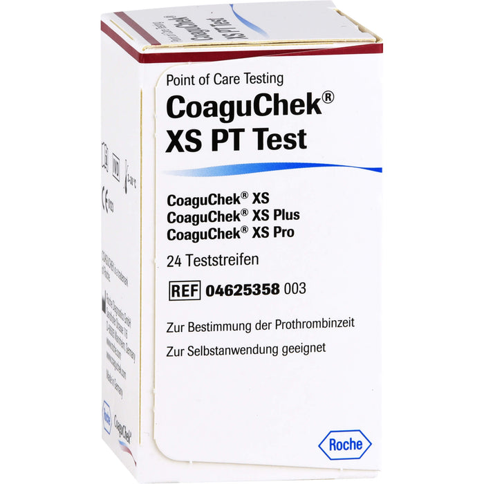 CoaguChek XS PT Teststreifen, 24 pcs. Test strips