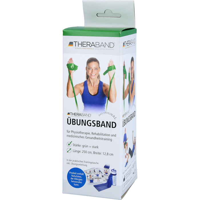 THERABAND Übungsband 2,5 m stark grün, 1 St. Packung