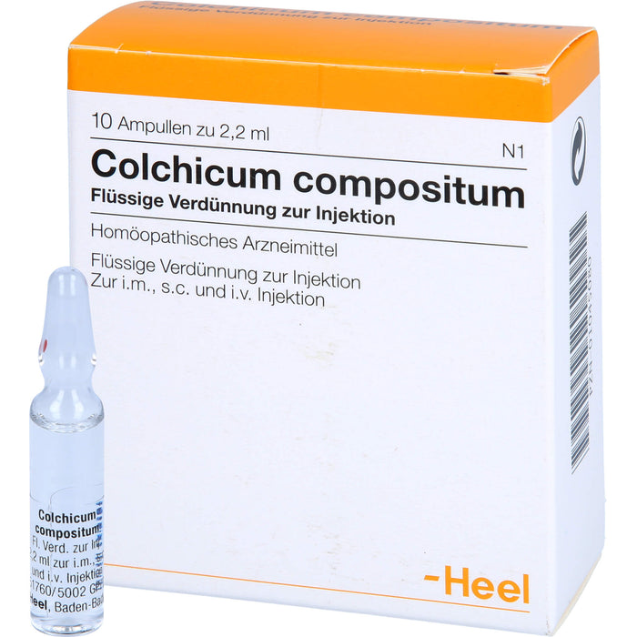 Colchicum compositum Heel flüssige Verdünnung, 10 pc Ampoules