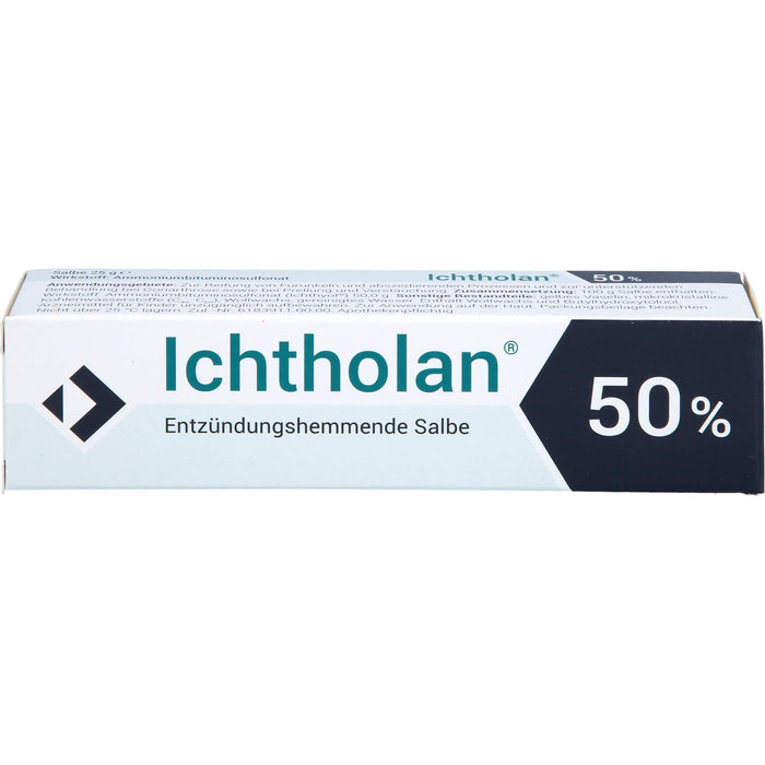 ICHTHOLAN 50 % entzündungshemmende Salbe, 25 g Onguent