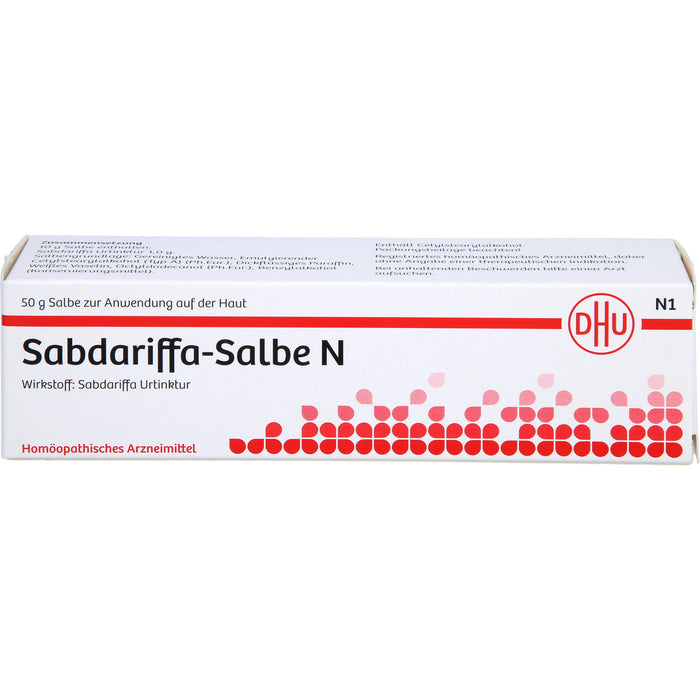DHU Sabdariffa-Salbe N, 50 g Ointment