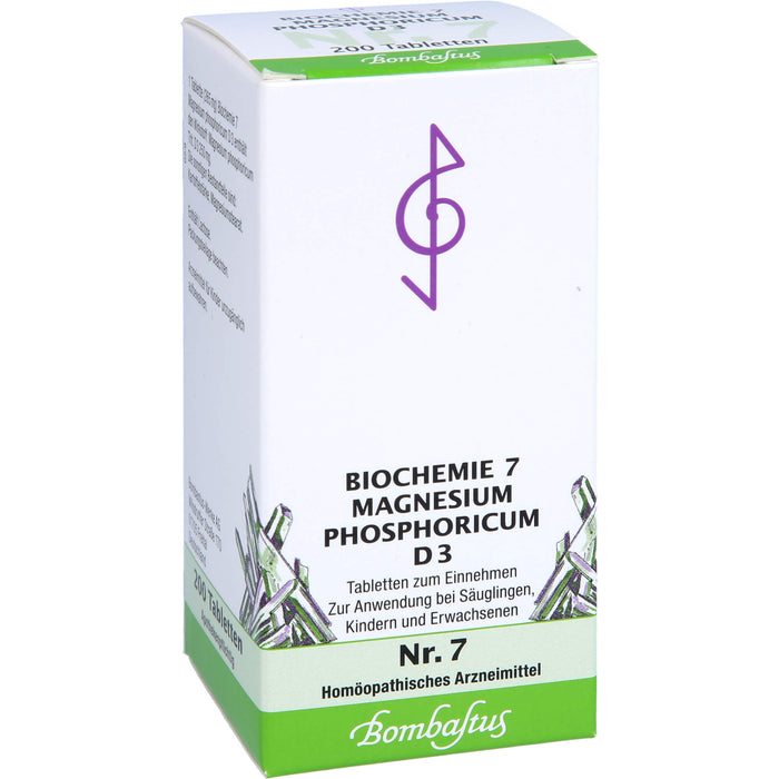 Biochemie 7 Magnesium phosphoricum Bombastus D3 Tbl., 200 St TAB