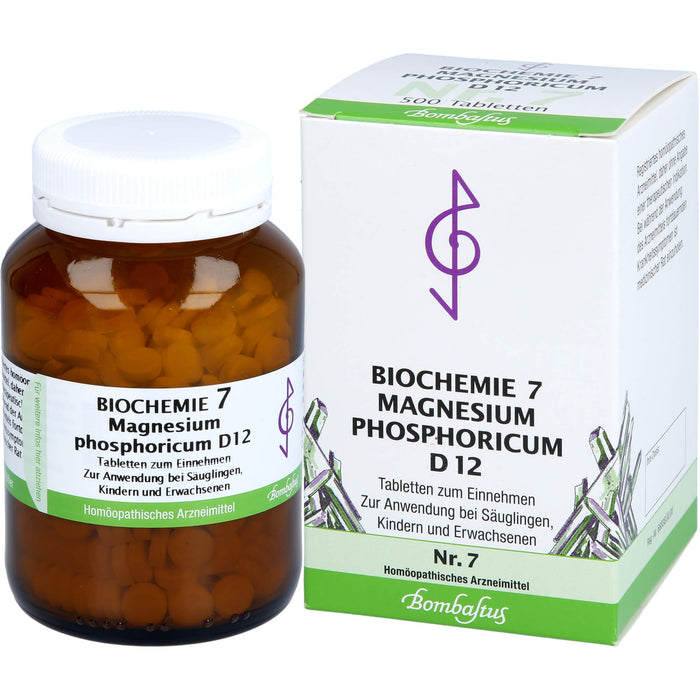 Biochemie 7 Magnesium phosphoricum Bombastus D12 Tbl., 500 pcs. Tablets