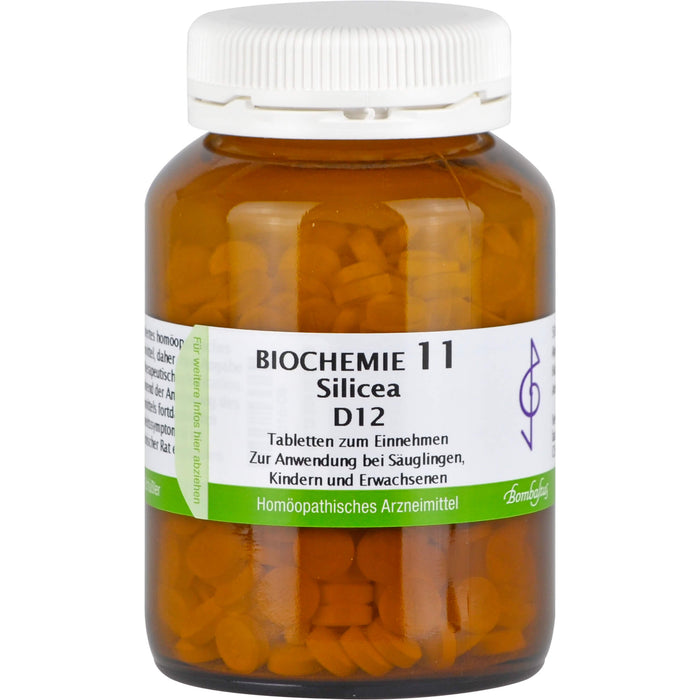 Bombastus Biochemie 11 Silicea D12 Tabletten, 500 St. Tabletten