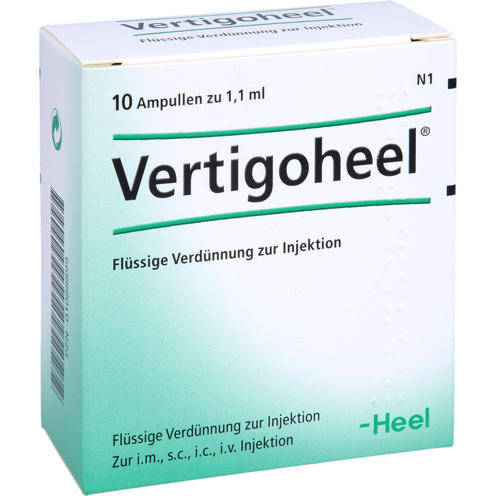 Vertigoheel Flüssige Verdünnung zur Injektion, 10 pcs. Ampoules