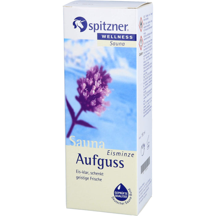 spitzner Wellness Saunaaufguss Eisminze, 190 ml Konzentrat