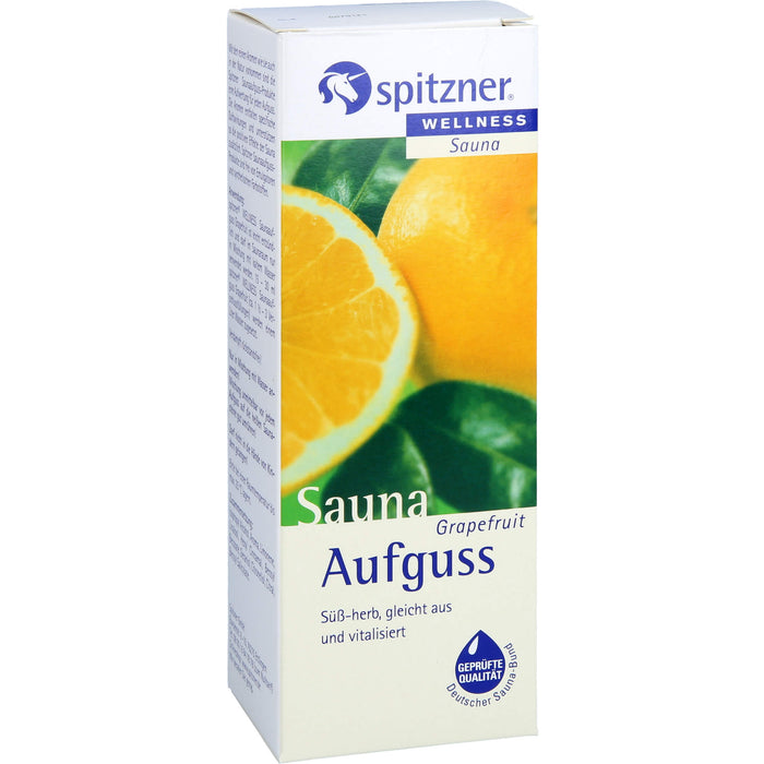 Spitzner Saunaaufguss Grapefruit Wellness, 190 ml KON