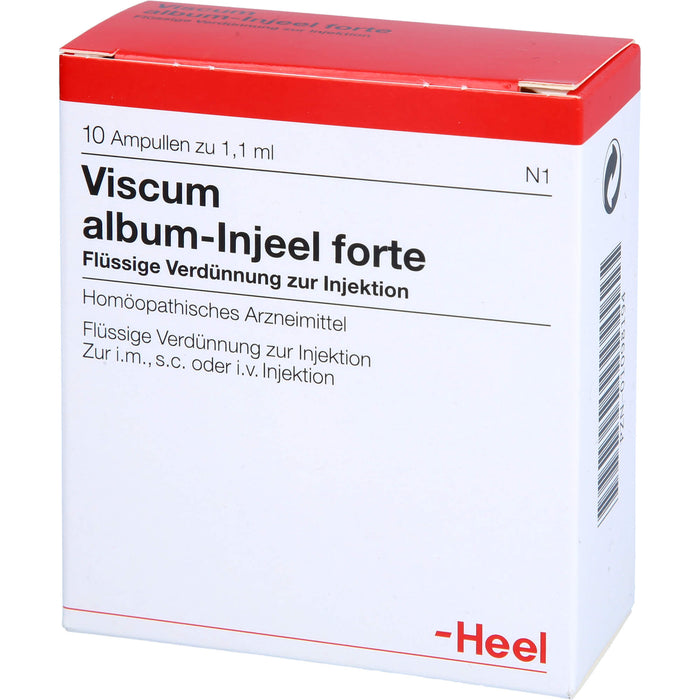 Heel Viscum album-Injeel forte flüssige Verdünnung zur Injektion, 10 pcs. Ampoules