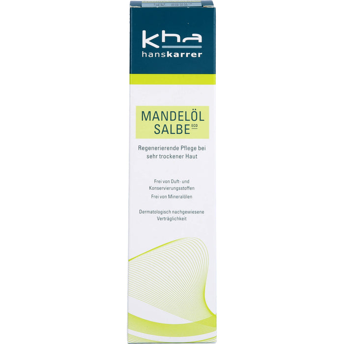 Hans Karrer Mandelölsalbe ECO, 100 ml SAL