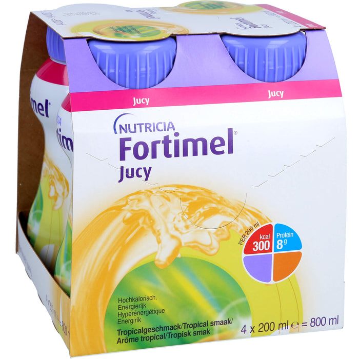 NUTRICIA Fortimel Jucy Tropicalgeschmack, 800 ml Solution