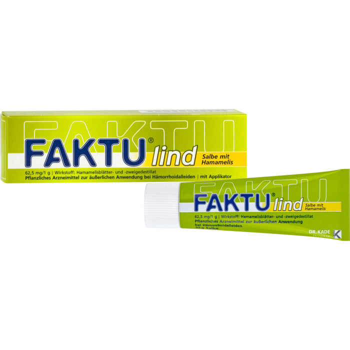 FAKTU lind Salbe mit Hamamelis, 25 g Ointment