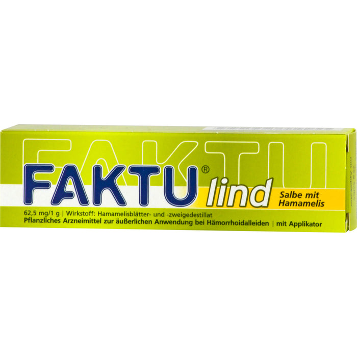 FAKTU lind Salbe mit Hamamelis, 25 g Salbe