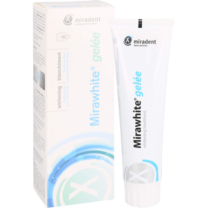 Miradent Mirawhite Gelee whitening treatment, 100 ml Dentifrice