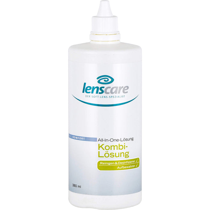 Lenscare Kombi-Lösung für weiche Kontaktlinsen, 380 ml Solution