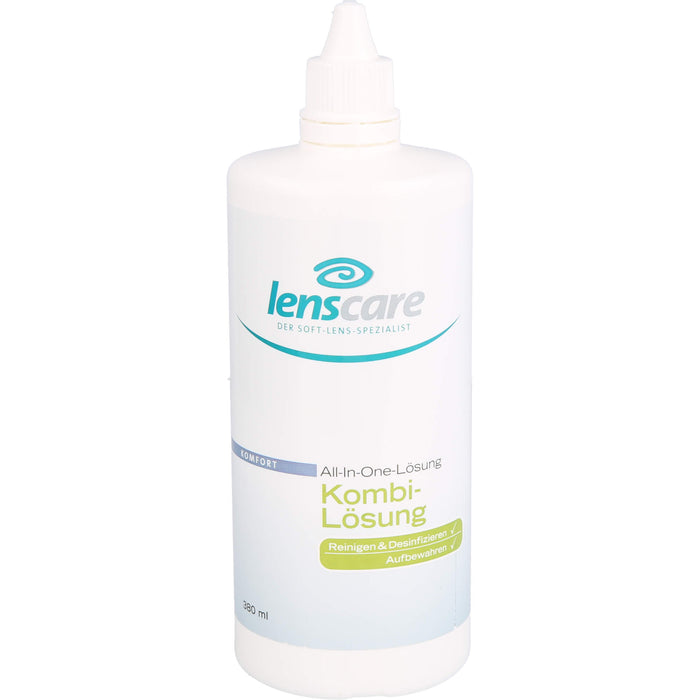 Lenscare Kombi-Lösung für weiche Kontaktlinsen, 380 ml Solution
