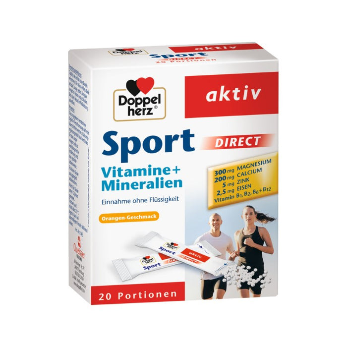 Doppelherz Sport direct Vitamine + Mineralien, 20 St. Beutel