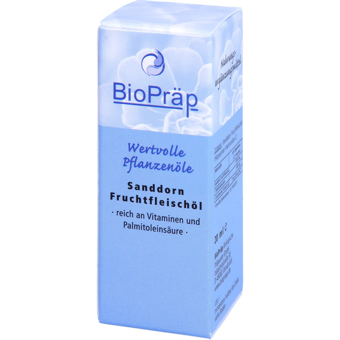 BioPräp Sanddorn Fruchtfleischöl, 20 ml Huile