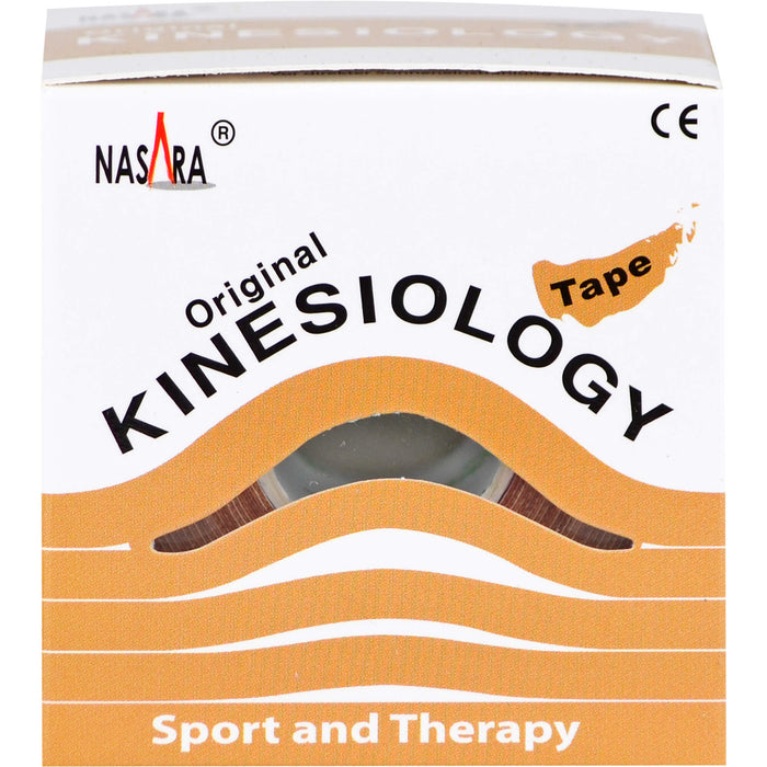 Nasara Kinesiotape 5cmx5m beige, 1 St PFL