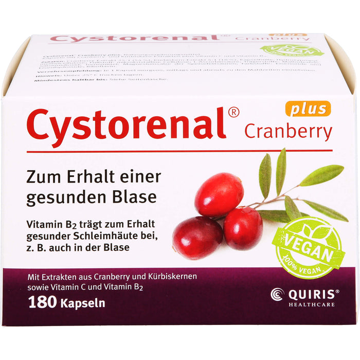 Cystorenal Cranberry plus, 180 St KAP