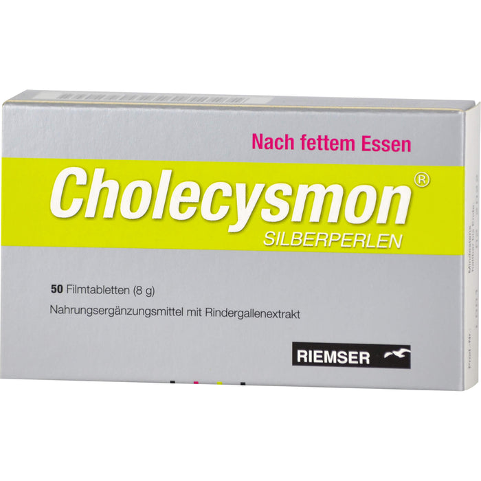 Cholecysmon Silberperlen, 50 pcs. Tablets