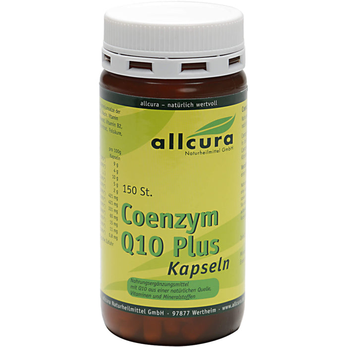 Coenzym Q10 Plus Kapseln, 150 St. Kapseln