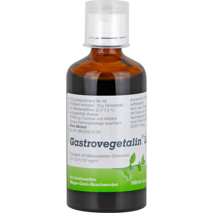 Gastrovegetalin Lösung bei Magen-Darm-Beschwerden, 100 ml Solution