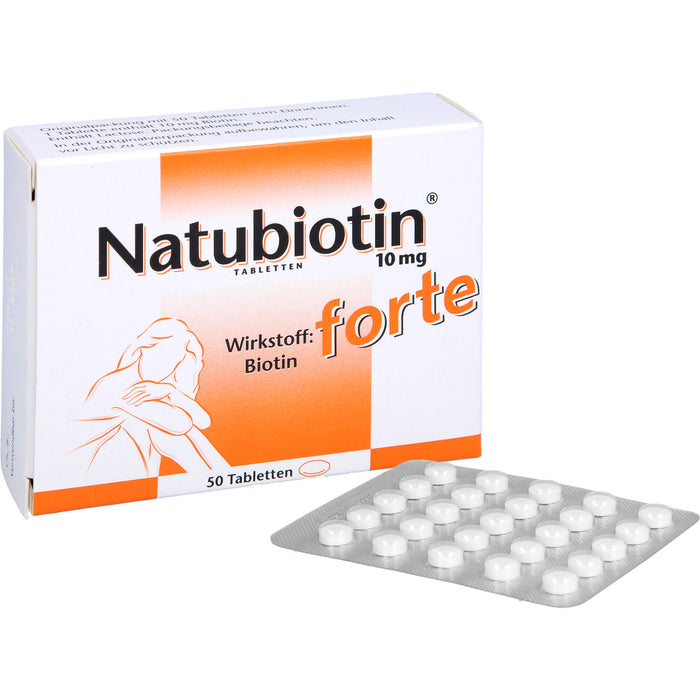 Natubiotin 10mg forte, 50 St TAB